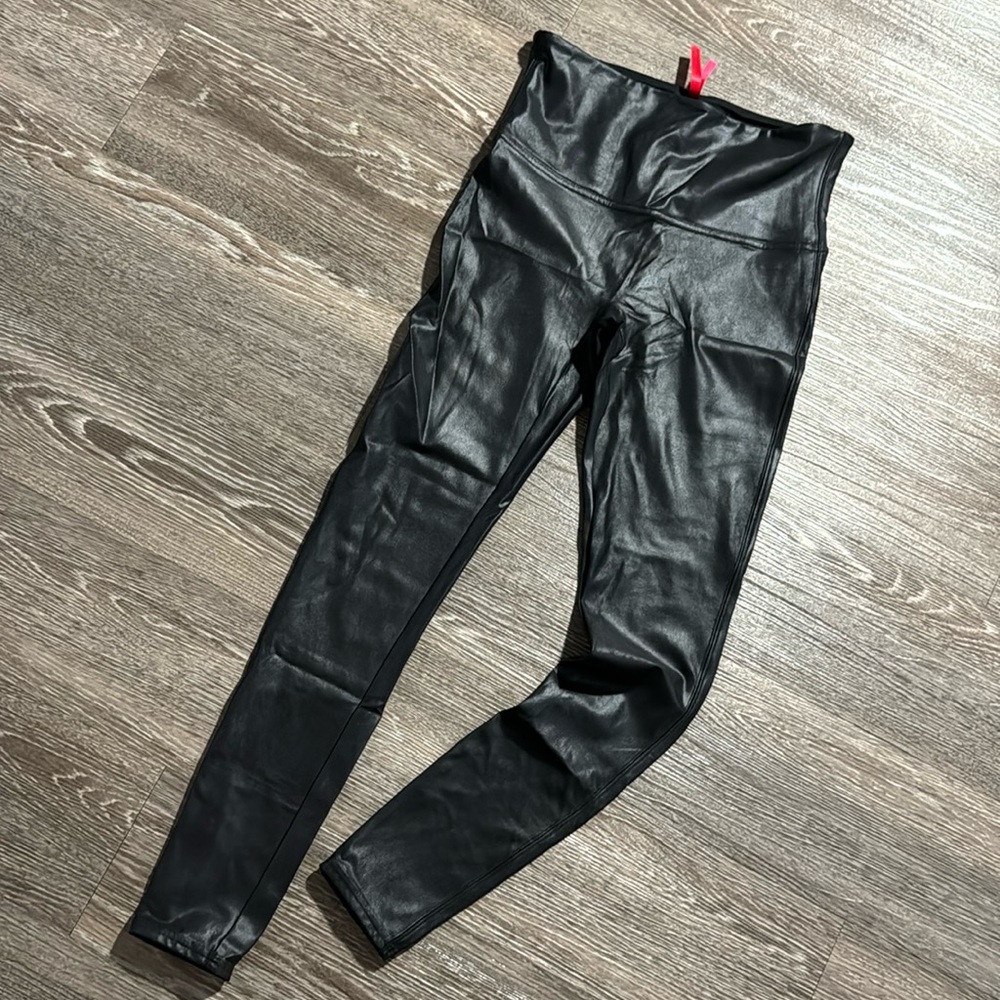 Spanx Faux Leather Leggings
